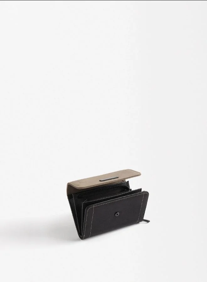 PARFOIS Color Block Wallet