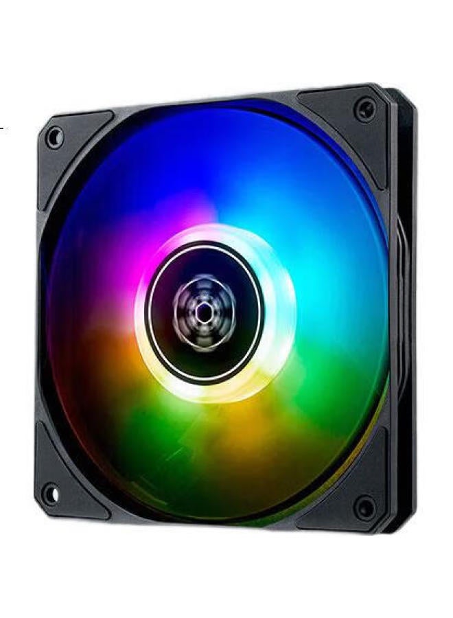 Silverstone As120B-Argb 12Cm Slim Fan (15.6Mm/Rgb Sync/Pwm Adjustable Speed Fan) - Image 1