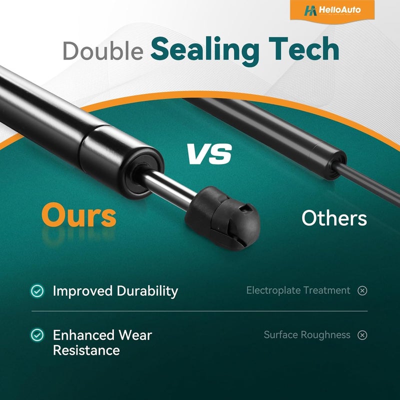 HelloAuto Rear Hatch Lift Supports for Ford Edge 2007-2014 - Image 5