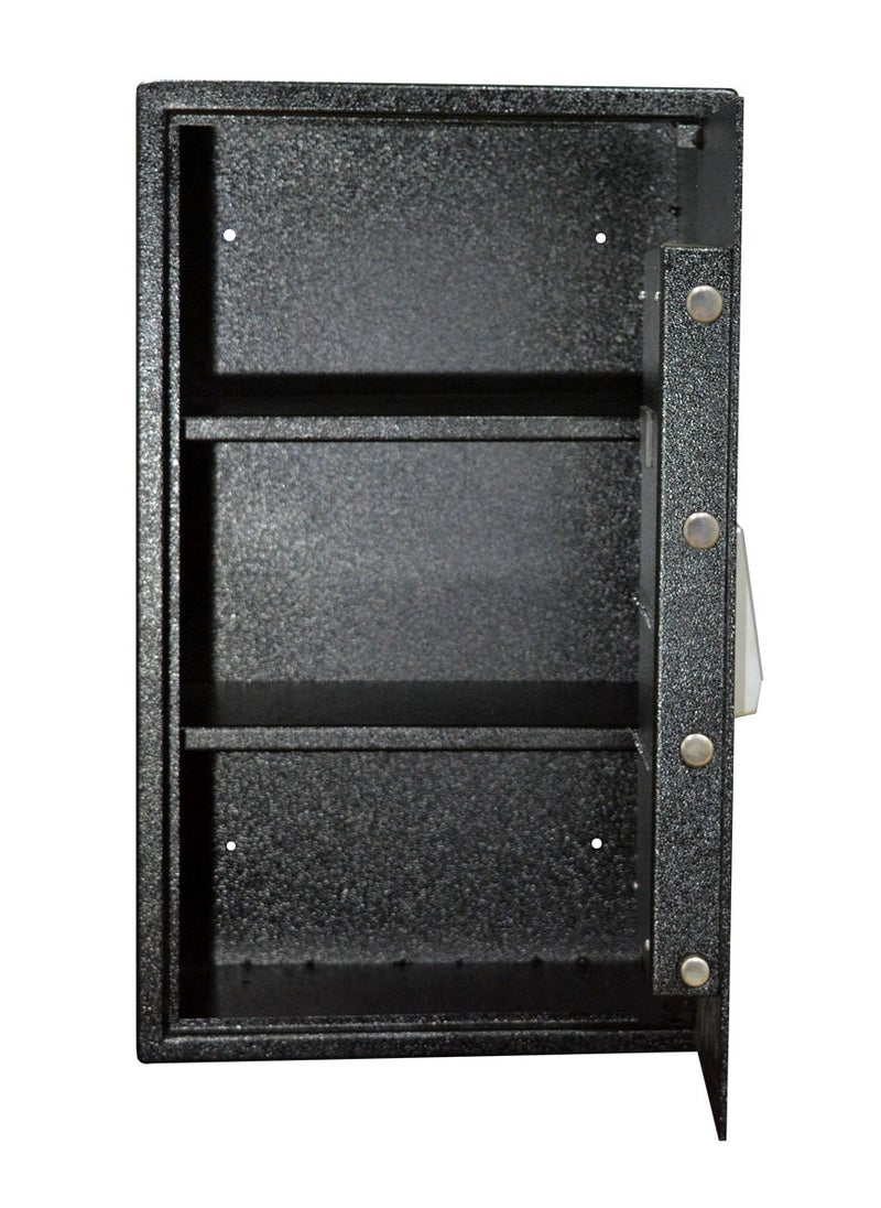 Safety Tech Biometric fingerprint safe with two-factor authentication, emergency master key, and triple storage space, 75*46*38 cm - from Safety Tech  - Image 2