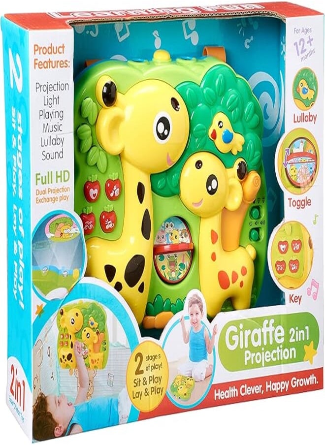 Generic - Five Star 2 In 1 Giraffe Projection for Kids - Image 1