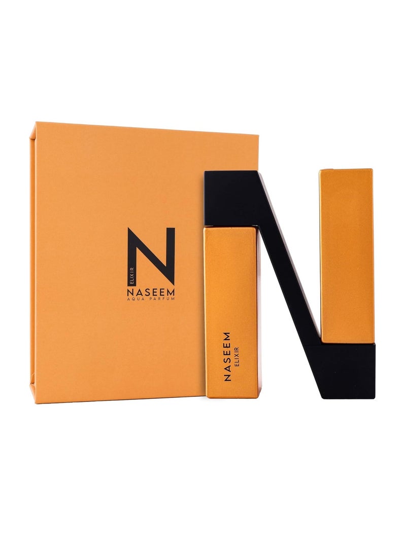 Naseem Elixir Eau De Parfum Aqua Perfume for Men & Women - 60ml - Image 3