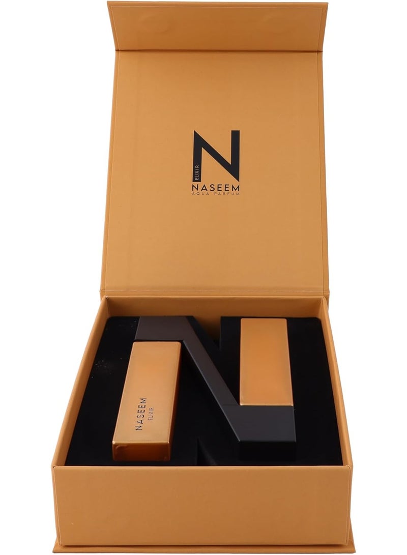 Naseem Elixir Eau De Parfum Aqua Perfume for Men & Women - 60ml - Image 4