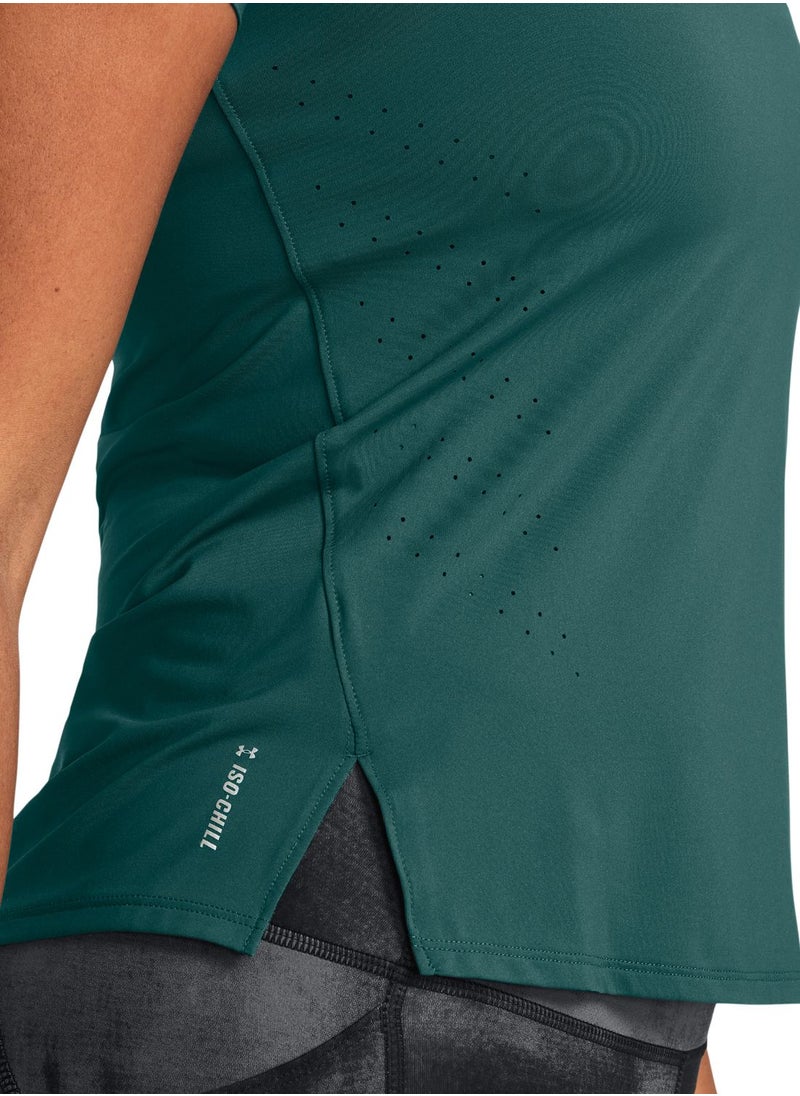 UNDER ARMOUR - Laser Iso-Chill T-Shirt - Image 1