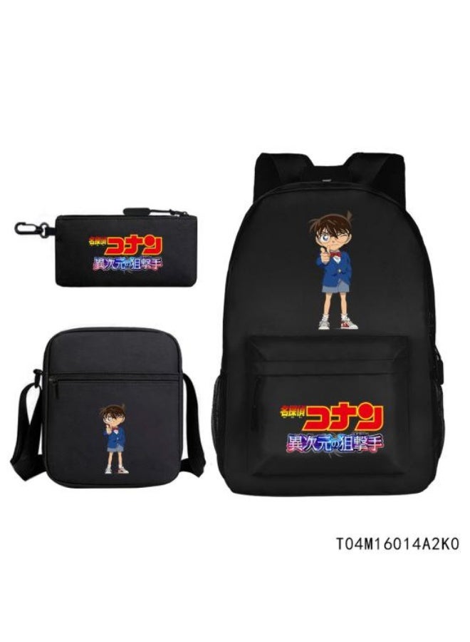 Trendy anime element backpack set, exquisite and practical, a good companion for daily travel - 900  - Image 1