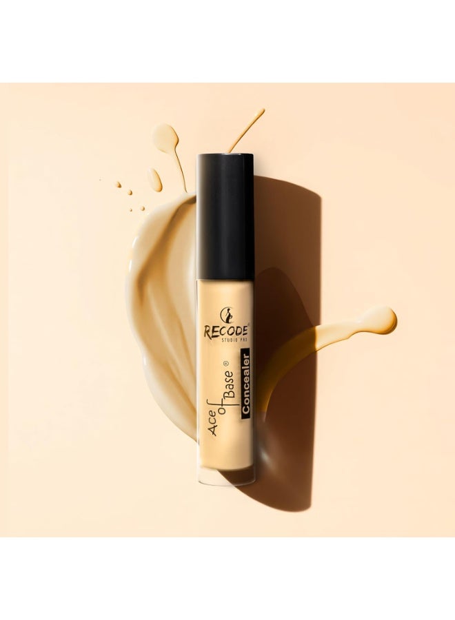 Recode Ace of Base Concealer 6g Shade 01 Light Natural Matte Finish High Coverage Waterproof Lightweight - Image 2
