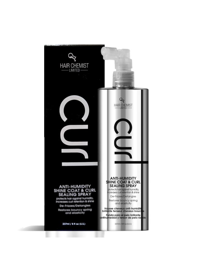 Hair Chemist CURL Anti Humidity Shine Coat Curl Sealing Spray 8 oz - Image 2