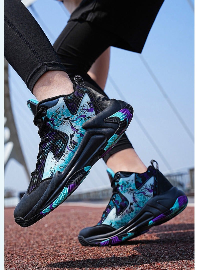 SKT Shiketro New Anti slip Shock Absorbing Running Basketball Shoe  - Image 3