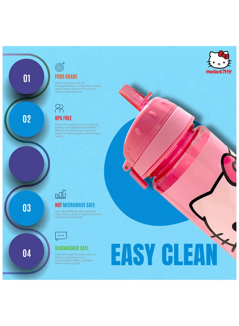 سانريو Sanrio Hello Kitty Look At My Ribbon Water Bottle 750ml