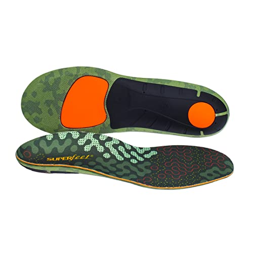 Superfeet Hike Cushion Insoles - Trim-to-Fit Flexible Arch Support Inserts for Hiking Boots or Shoes - Professional Grade - 9.5-11 Men / 10.5-12 Women - Image 1
