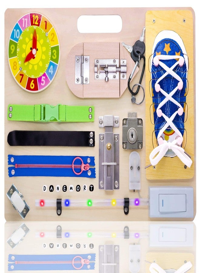 Danemort Wooden Busy Board, Activity Toys for Adults - Image 2