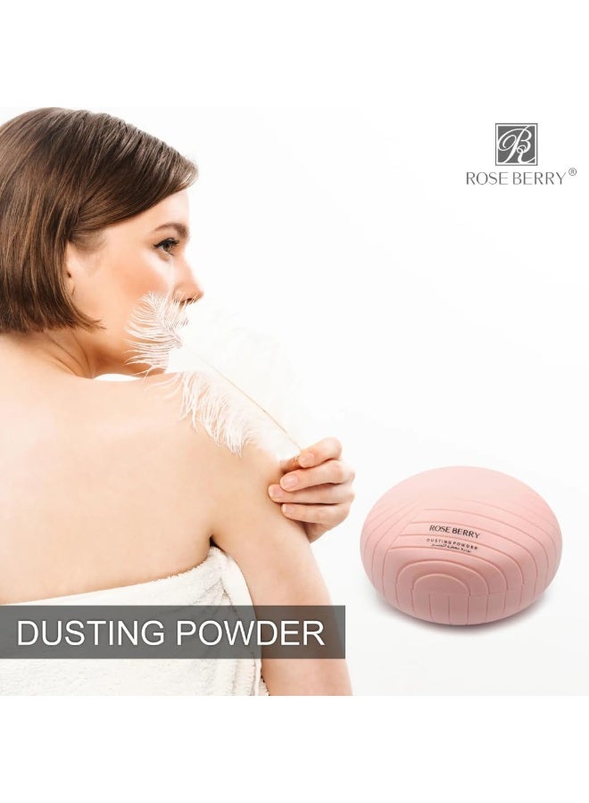 Rose Berry Dusting Powder for the Body 200g (Rose Powder Scent) - Image 3