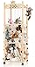 Vecxoty Stuffed Animal Storage Zoo Tower56In Wooden Large Stuffed Animal Holder Organizer with WheelsStuffy Plushies Storage with Elastic BandMesh BottomToy Storage Organizers for Playroom Bedroom Nursery - Image 3