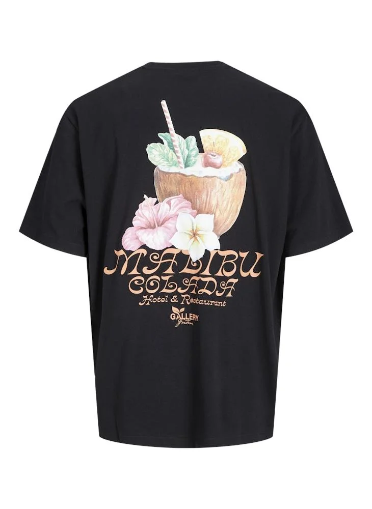 JACK & JONES JORBOTANIQ TEE SS CREW NECK TG
