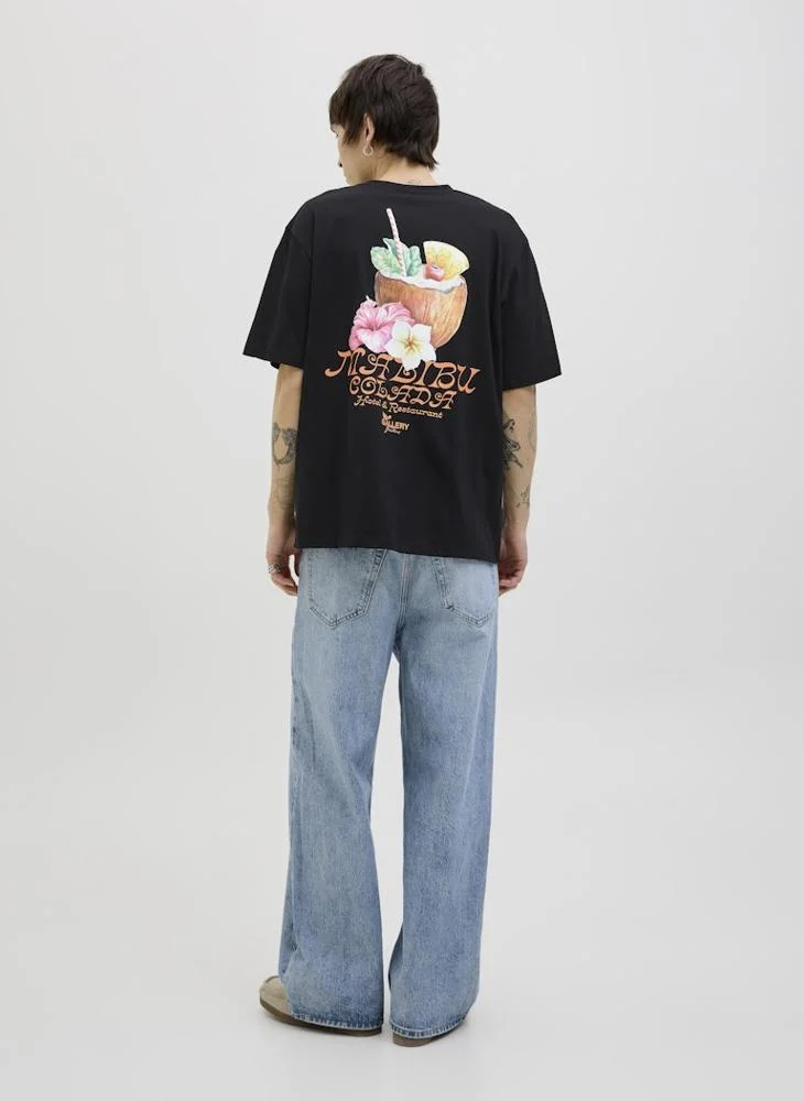 JACK & JONES Jorbotaniq Crew Neck T-Shirt