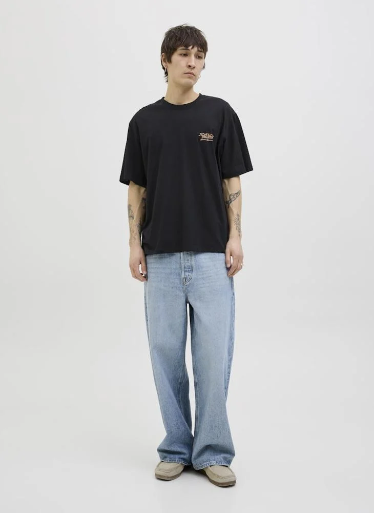 JACK & JONES JORBOTANIQ TEE SS CREW NECK TG