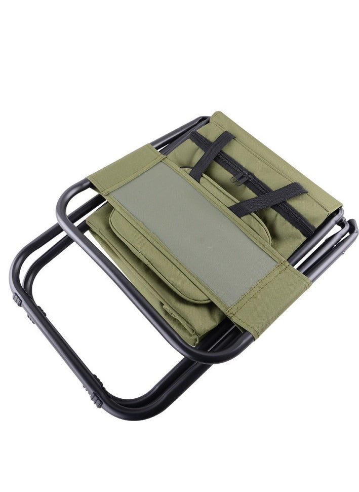 General Outdoor Camping Portable Comfortable Backrest Ice Pack Chair - Insulated Folding Backrest Chair for Fishing and Barbecue  - Image 4