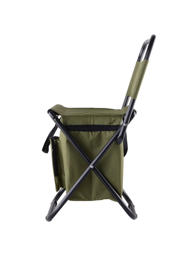 Outdoor Camping Portable Comfortable Backrest Ice Pack Chair - Insulated Folding Backrest Chair for Fishing and Barbecue - pzsku/Z04A619A9C7D59A022812Z/45/_/1723712440/3196263c-23df-45a2-957b-b430bcffa5c3