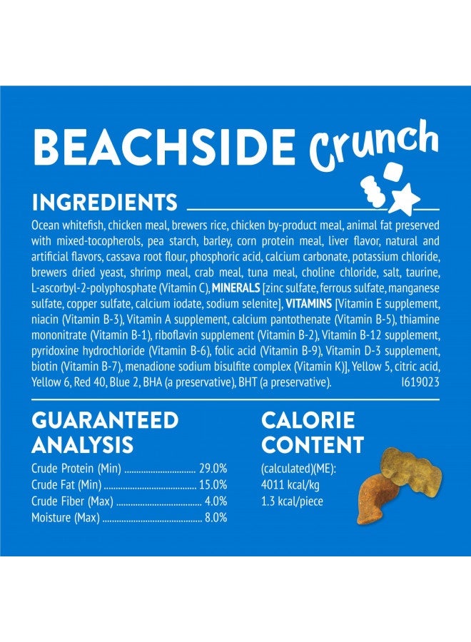 Friskies Purina Friskies Made In Usa Facilities Cat Treats, Party Mix Beachside Crunch - 20 Oz. Canister - Image 4