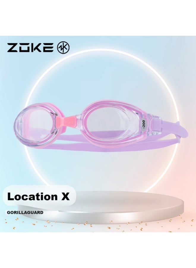Zoke Children'S Anti-Myopia Swimming Goggles Clear Hd Waterproof Anti-Fog Youth Swimming Training Non-Leakage Eye 625602303-1 - Image 3