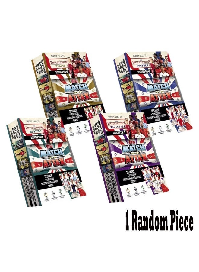 Topps Match Attax UCL 2024/25 -1 Mini Tin (Assorted 1 Piece)- [FS0005227] - Image 1