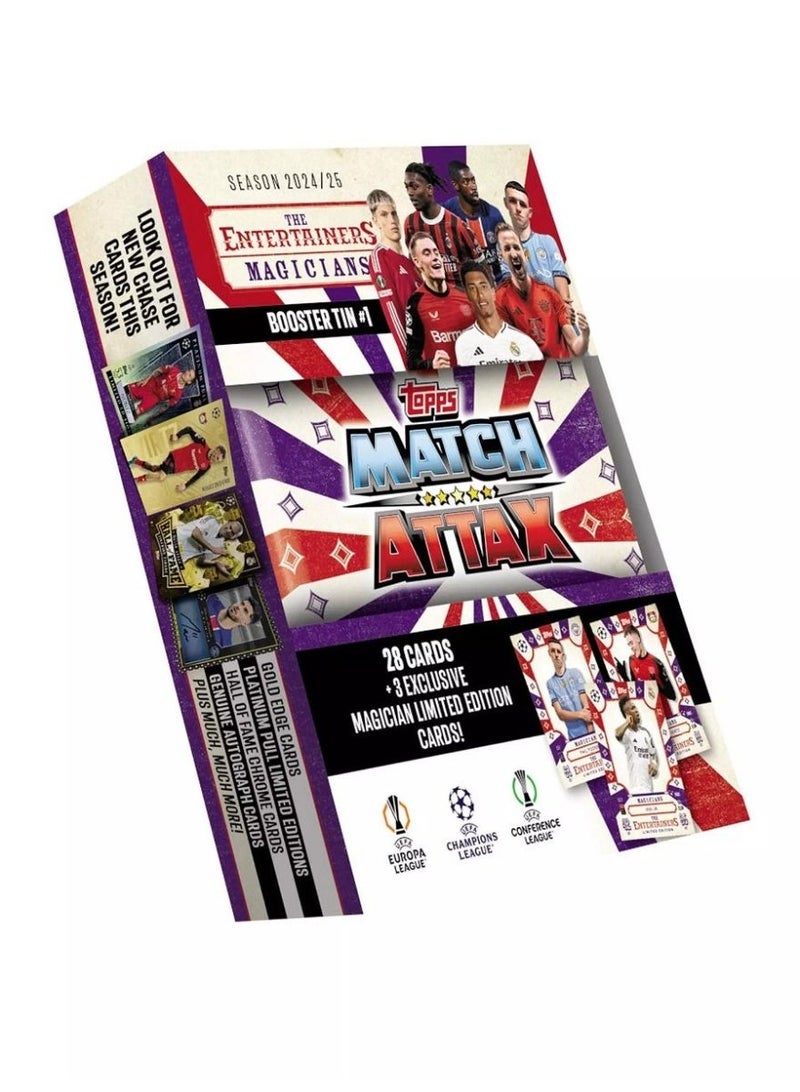 Topps Match Attax UCL 2024/25 -1 Mini Tin (Assorted 1 Piece)- [FS0005227] - Image 5