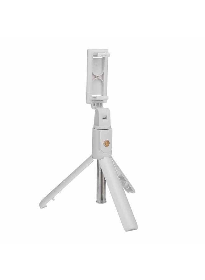 YONK K07 Integrated Tripod BT 4.0 Wireless Selfie Stick for Smart Phone White - Image 2