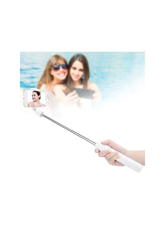YONK K07 Integrated Tripod BT 4.0 Wireless Selfie Stick for Smart Phone White - Image 4