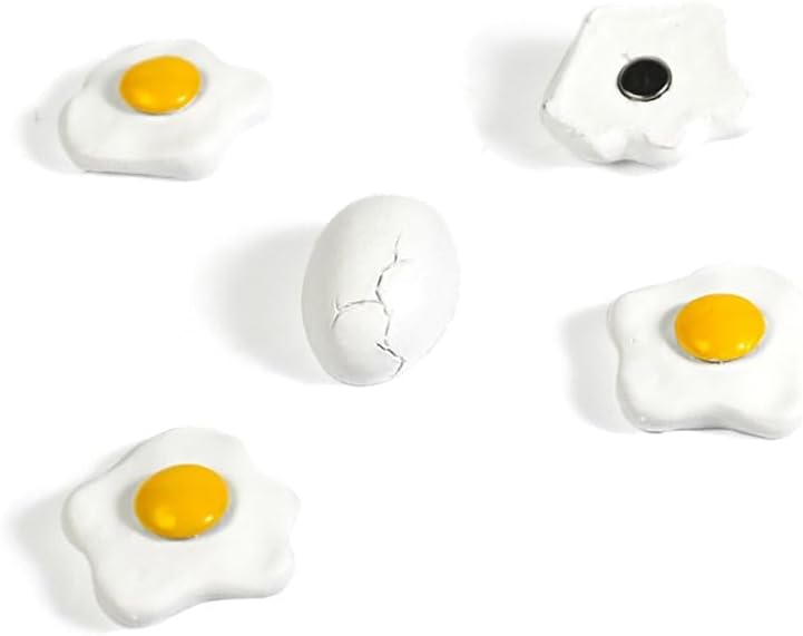 Trendform Egg Magnets Set of 5 - Fun Kitchen Decor - Image 1