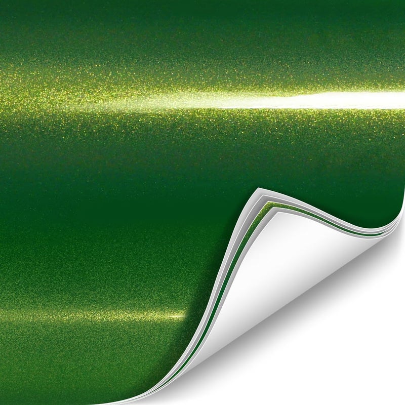 VViViD ColorFusion PPF by , Gloss Urban Green Dry Apply PPF Vinyl Car Wrap Roll 1ft x 5ft - Image 2