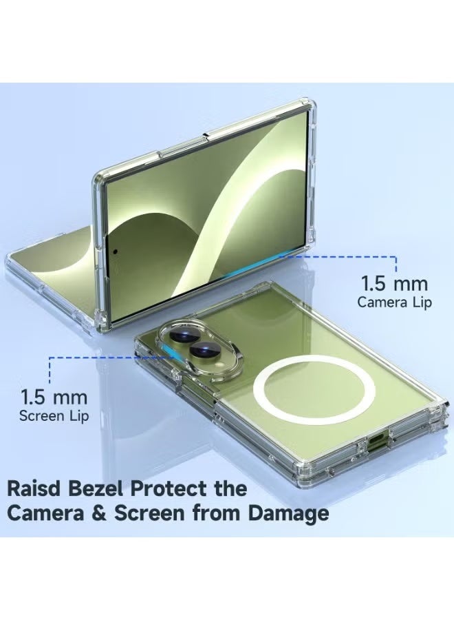 ELTRAZONE Galaxy Z Fold 8 Case Clear MagSafe Compatible Military Grade Slim Rugged Shockproof Protective Cover - Image 4