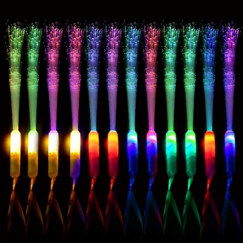 M.best Mbest 30pcs Glow Sticks Party Supplies 3 Modes Colorful Flashing LED Light Up Glow Wands Sticks for Party Favors - Image 1