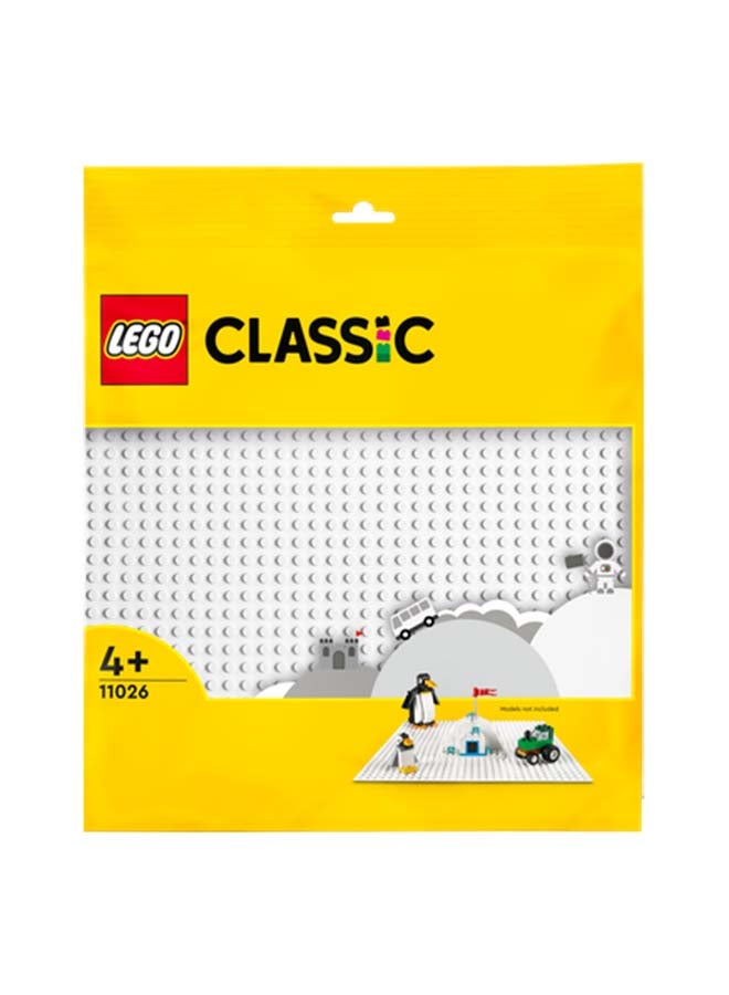 ليغو مجموعة لوح الأساس الأبيض 11026 من LEGO® Classic؛ لعب إبداعي بلا حدود لبناة LEGO ابتداءً من 4 سنوات (قطعة واحدة) - Image 4