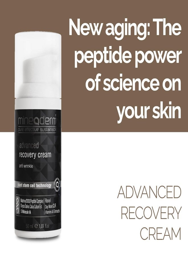 Mineaderm Advanced Recovery Face Cream with Peptides, Regenistem Red Rice & Hyaluronic Acid Anti-Aging Facial Moisturizer for Fine Lines, Wrinkles & Skin Firming - Image 3