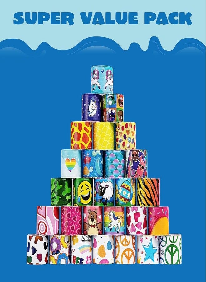 VRB Dec 40 Pcs Slap Bracelet For Kids | Best Birthday Return Gifts For Kids | Wrist Band For Kids | Mermaid Theme Return Gifts | Slap Bands For Kids (40 Pcs Multi Theme Slap Band) - Image 2