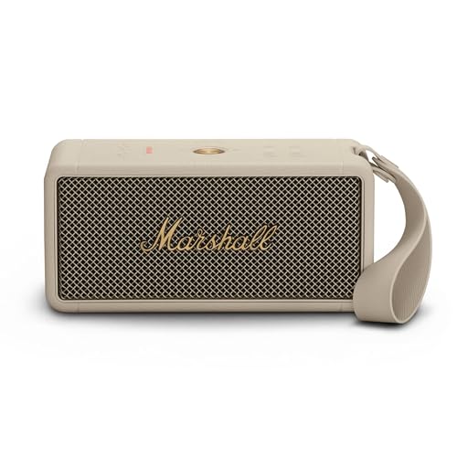 Marshall Middleton Portable Bluetooth Speaker - Cream - Image 1
