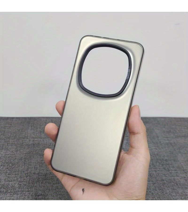 Matte Grey Hard Phone Case For Honor X7C Anti Scratch - Image 3