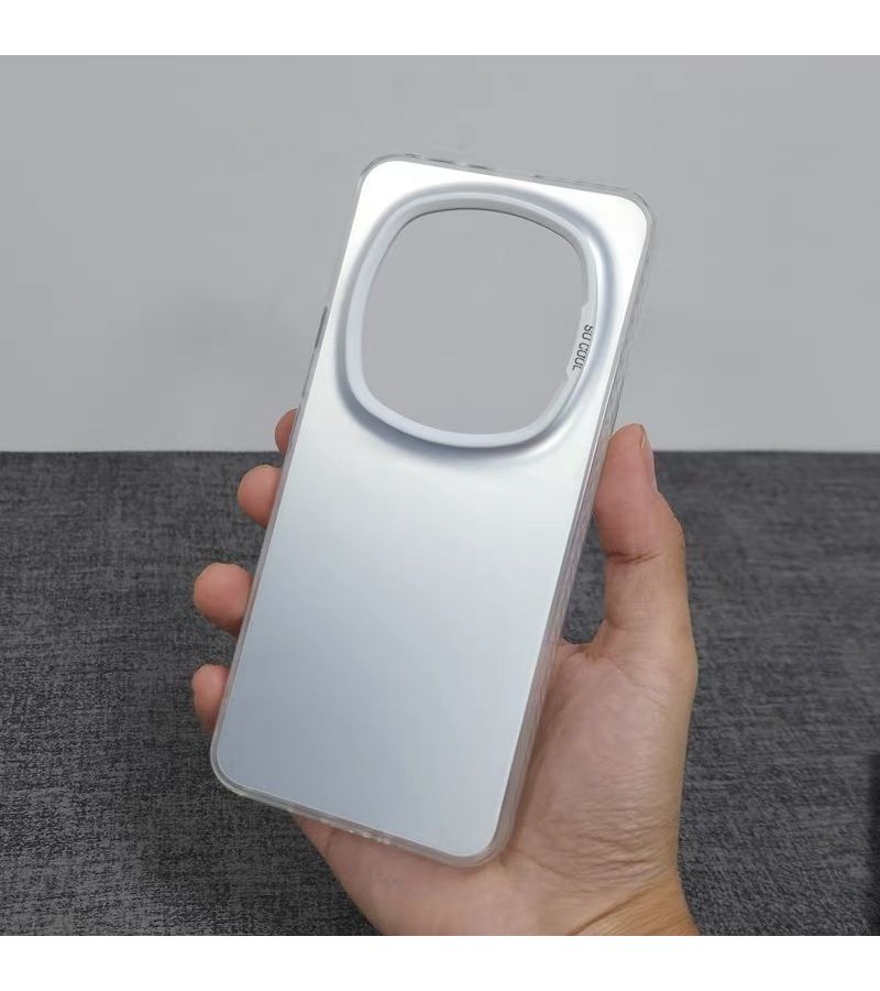 Matte Grey Hard Phone Case For Honor X7C Anti Scratch - Image 2