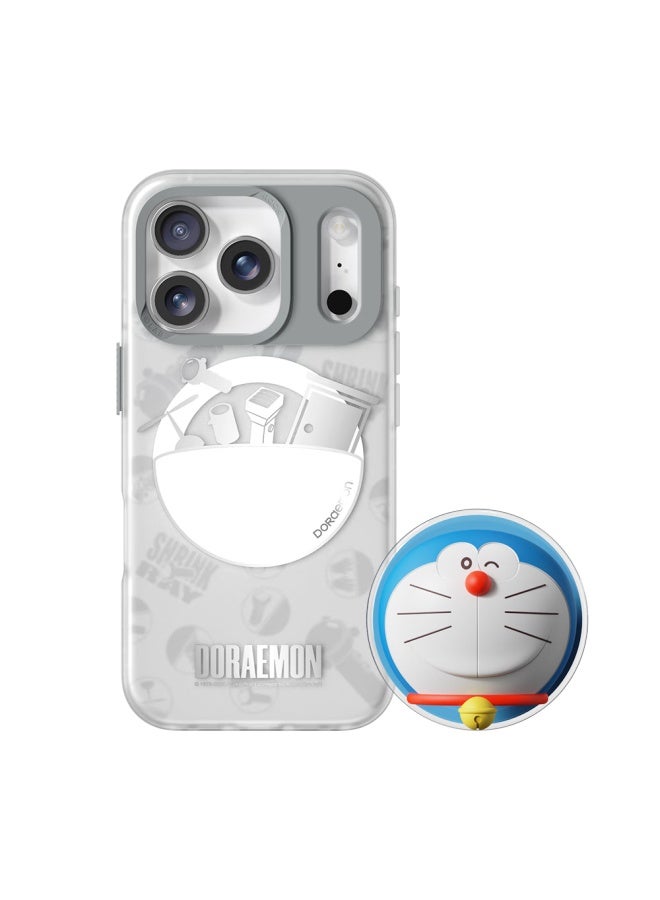 Rock Doraemon Compatible With Apple Iphone 17 Pro Max Case Magnetic Airbag Stand Full Coverage Shockproof Non-slip Skin-friendly Cute Multi-function Pocket - Image 5