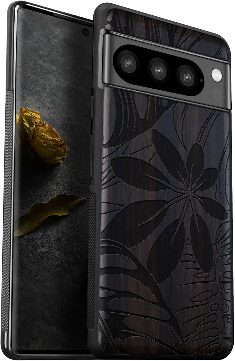 Trendy natural assorted colors Carveit Wood Case for Pixel 8 Pro Case [Natural Wood & Black Soft TPU] Shockproof Protective Unique Wooden Cover Compatible with Google Pixel 8 Pro (A Symphony of Jungle Foliage-Blackwood) Water rust proof Consistent single item quality Fine polished finish Matte anti slip finish General standard crafted Globally selected raw material Yearly optimized delivery route Land transit & shipment compatible All-season available stock Season change compatible build Cost saving user oriented build Fast intercity distribution Integrated warehouse solution Heavy load resistant Home & professional compatible Personal & public compatible All-round applied quality Global mainstream design picks All user friendly build Varied dimensions Full village delivery cover Daily life matching design Varied available picks Practical build - Image 1