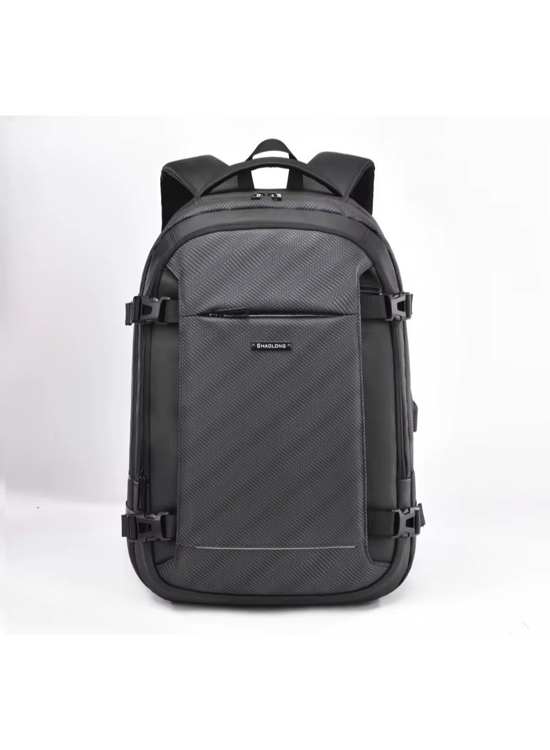 17 Inch Business Laptop Backpack Waterproof LT-5 Black - Image 1