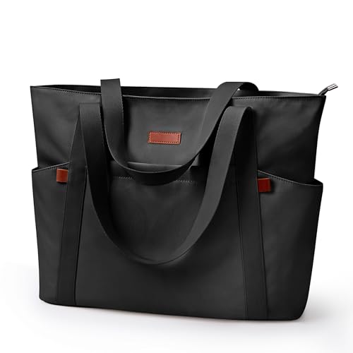 DIXEIGHT Tote Bag with Zipper Hobo Handbags Large Capacity Waterproof Multi-Pockets Shoulder Bag for Women Travel Gym Work - Image 1