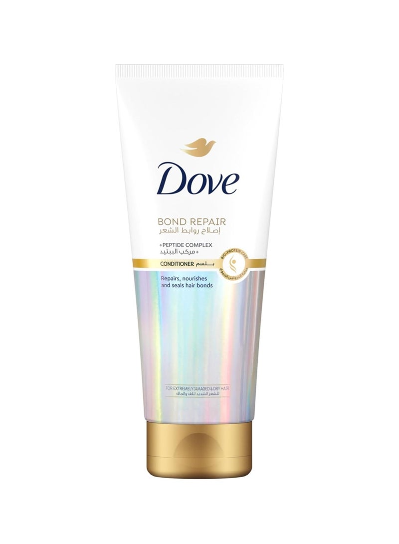 Dove Bond Repair Conditioner, for healthy, vital and smooth hair, Bio Protein Care, 10x stronger hair, 2x softer, that is full of life, 180 ml