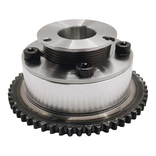 TINJO Engine Timing CVVT Camshaft Sprocket Compatible with Hyundai Elantra Kona Veloster Kia Forte Forte5 Soul Seltos 20L 20142022 Engine Exhaust Intake CVVT Camshaft Gear Replace OE 243702E020 - Image 1