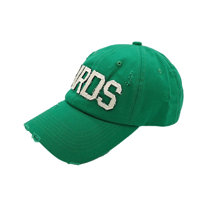ASVP Shop Birds Dad Hat in Kelly Green - Retro Vintage Look - Image 3