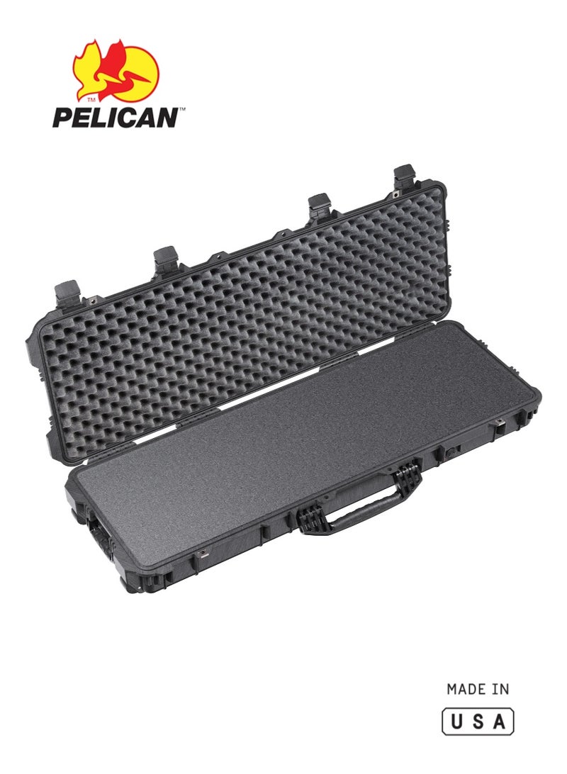 Pelican 1720 Protector Long Case with 3-Piece Foam Set, Black, IP67 Waterproof Wheeled Hard Case - Image 1