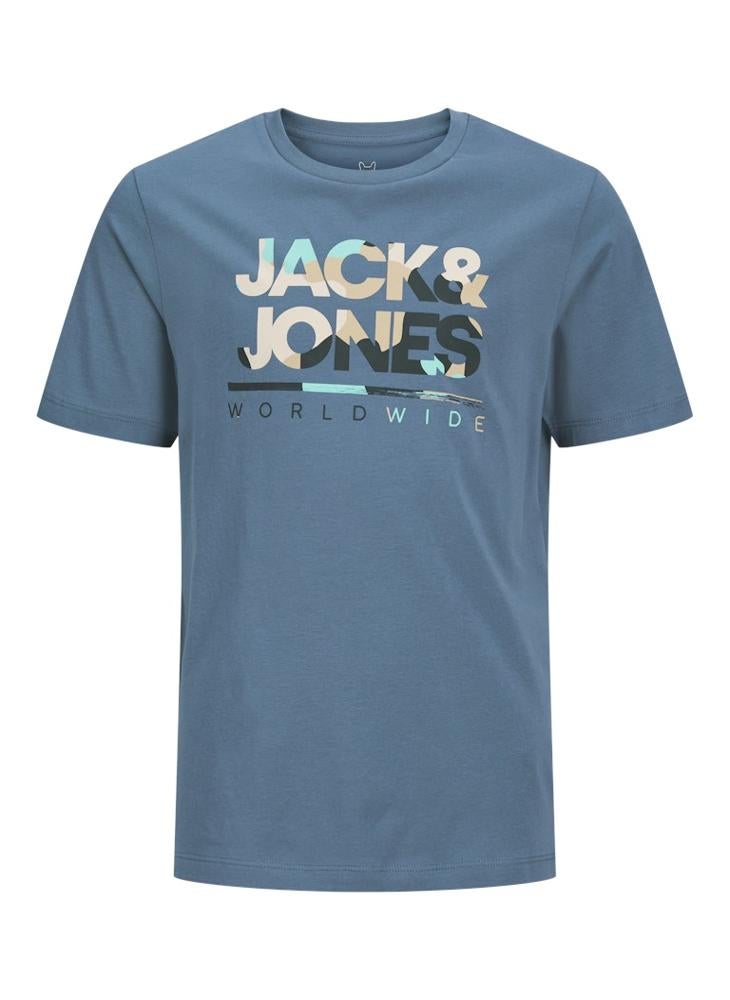 Jack & Jones Junior - Kids Logo Crew Neck T-Shirt - Image 1
