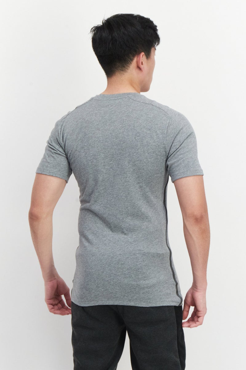 PUMA Men Sportswear Fit Short Sleeve Training T Shirt, Grey - Image 4