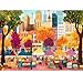 Nitktaia 500 Pieces Puzzle for AdultsBeautiful Autumn Market Puzzle for Adults ElderlyRecycled Paper Jigsaw Puzzle 500 PieceGlossy Sturdy Pieces Challenging Family Game Great Gift Idea 205x15in - Image 2