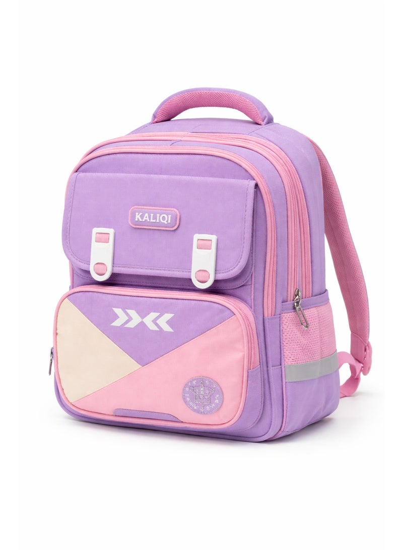 Kids School Backpack â€“ Lightweight Durable School Bag with Multiple Compartments, Comfortable Padded Straps & Stylish Design for Boys & Girls - Image 1